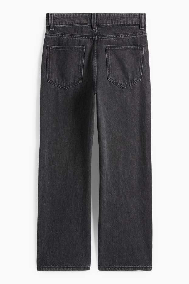 Copii - Băieți - Relaxed jeans - betelie extra îngustă - denim-gri închis