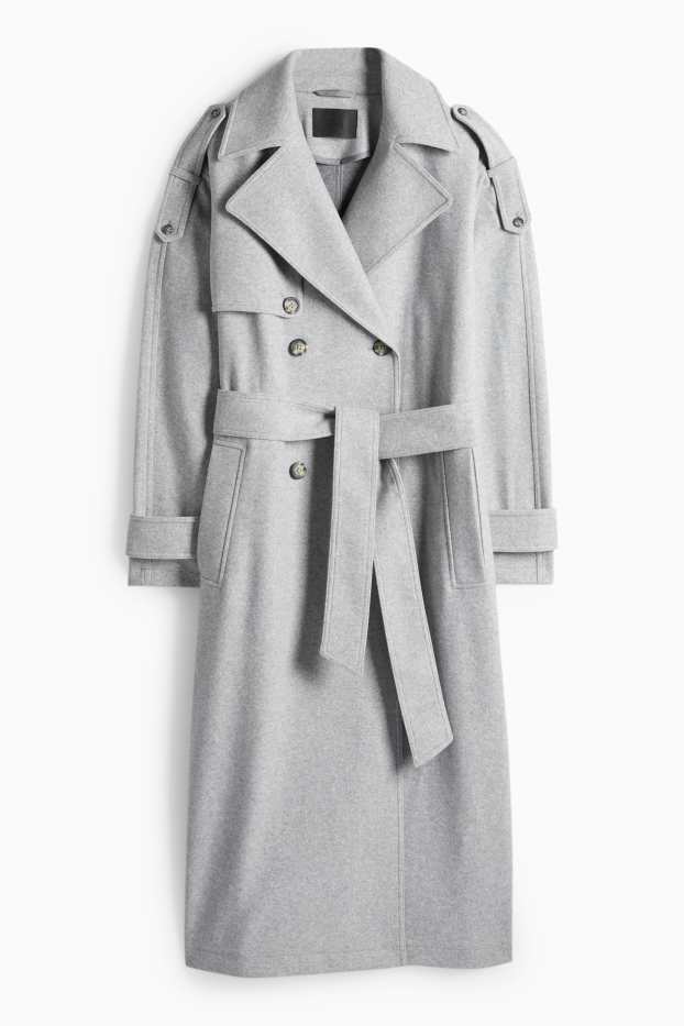 Femei - Palton - gri deschis