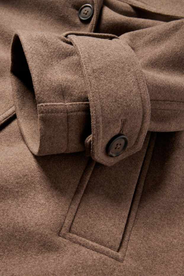 Dames - Mantel - bruin