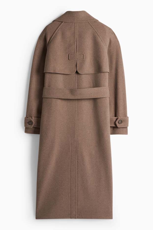 Dames - Mantel - bruin