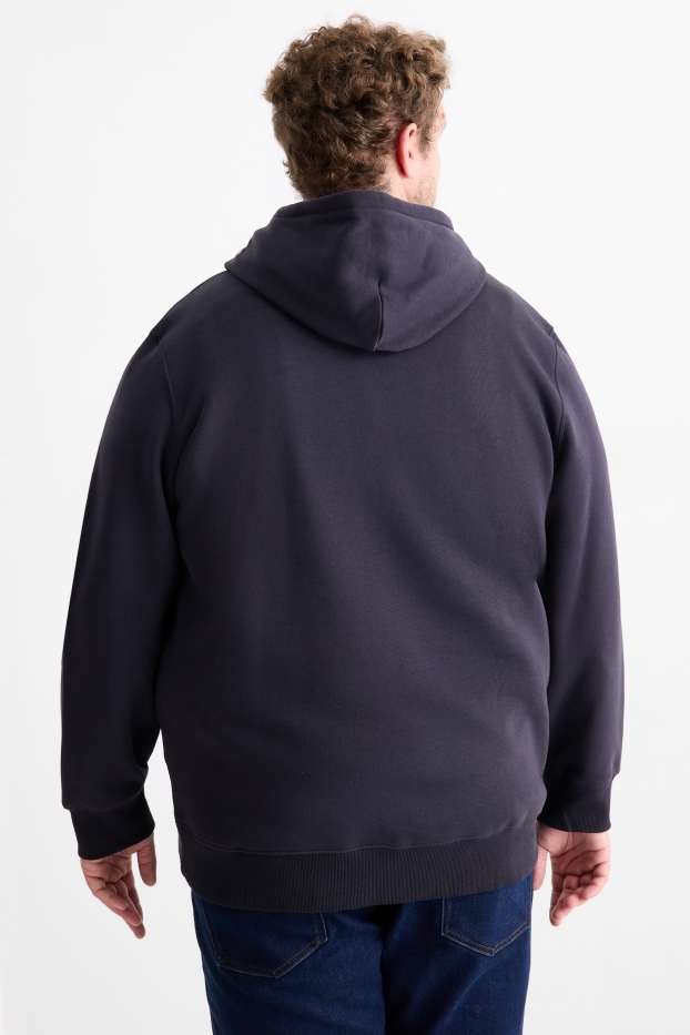Men - Hoodie - dark blue