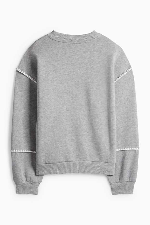 Damen - Sweatshirt - grau