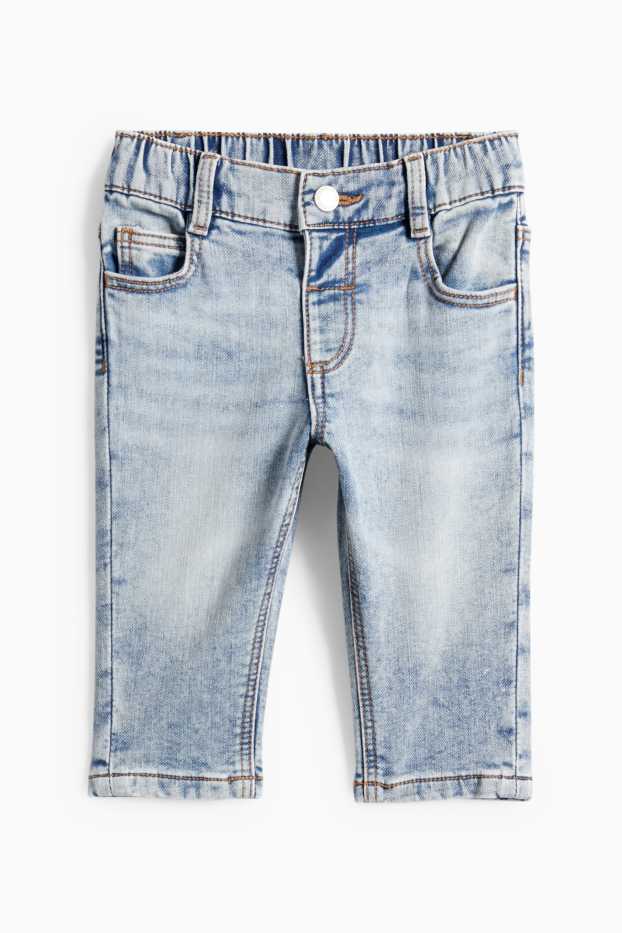 Miminka - chlapci - Outfit pro miminka - 3dílný - světle modrá