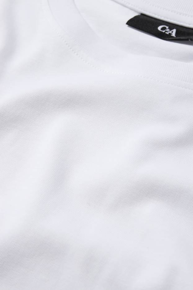 Herren - Multipack 2er - Langarmshirt - Regular Fit - weiss