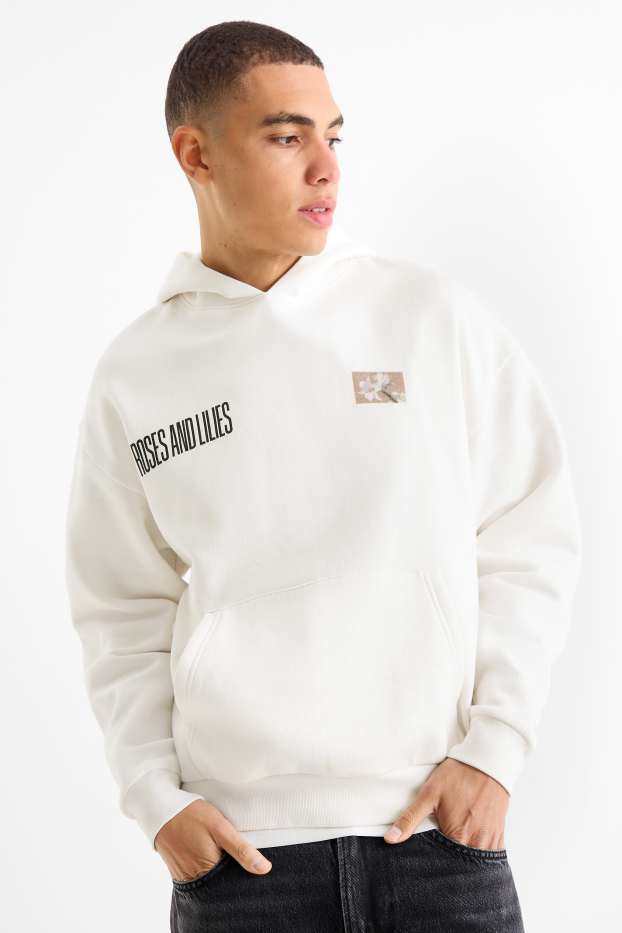 Men - Hoodie - Henri Fantin-Latour - white