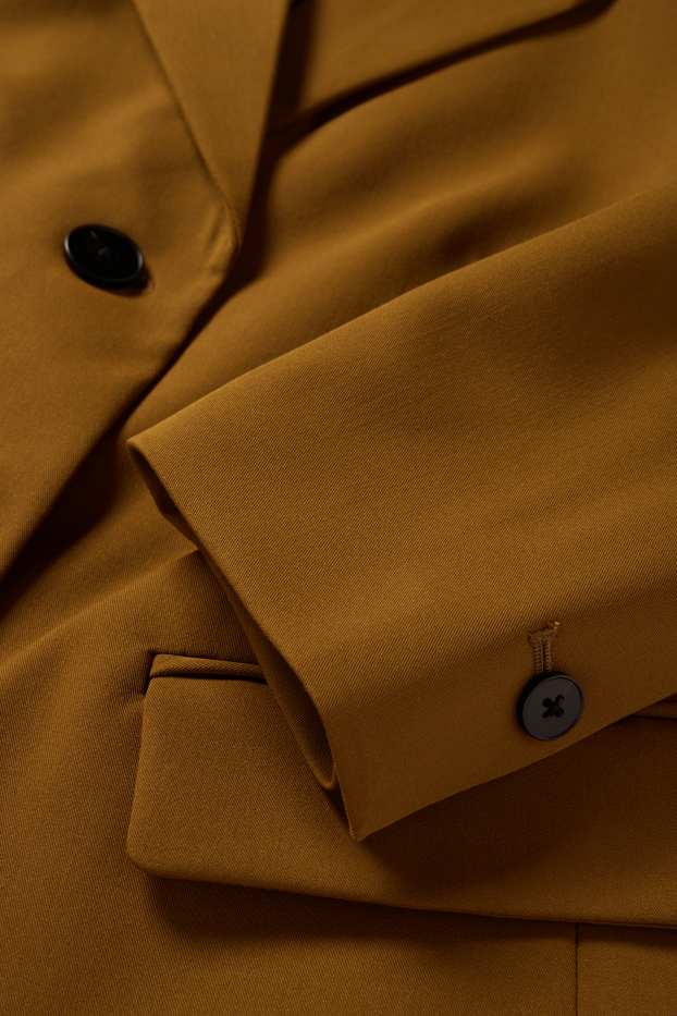 Women - Business blazer - fitted - khaki