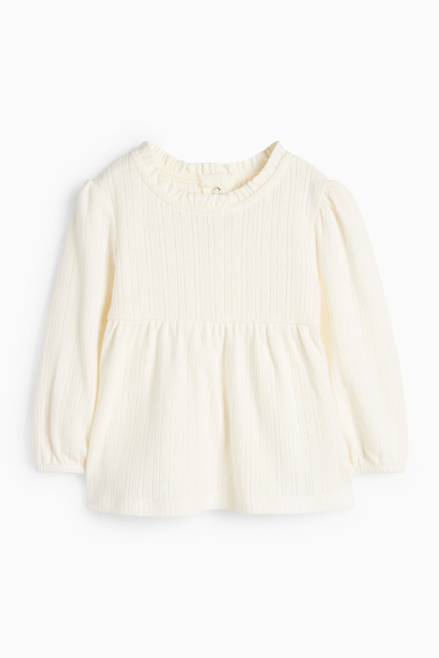 Baby Mädchen - Baby-Outfit - 3 teilig - hellbeige