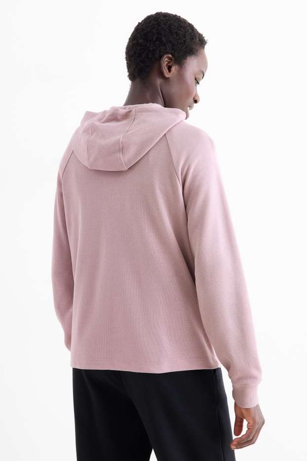 Damen - Funktionsjacke mit Kapuze - hellviolett