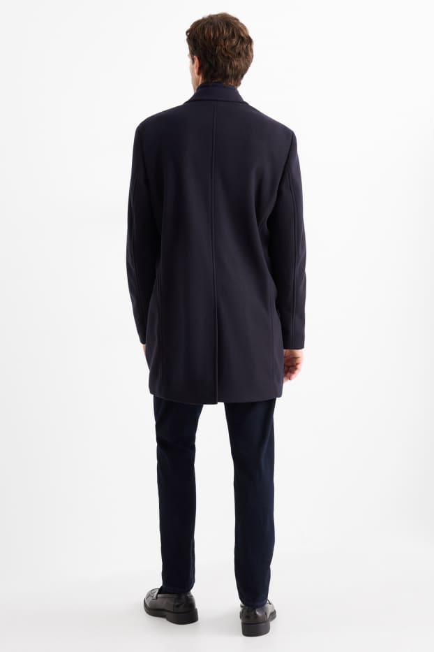 Herren - Mantel - dunkelblau
