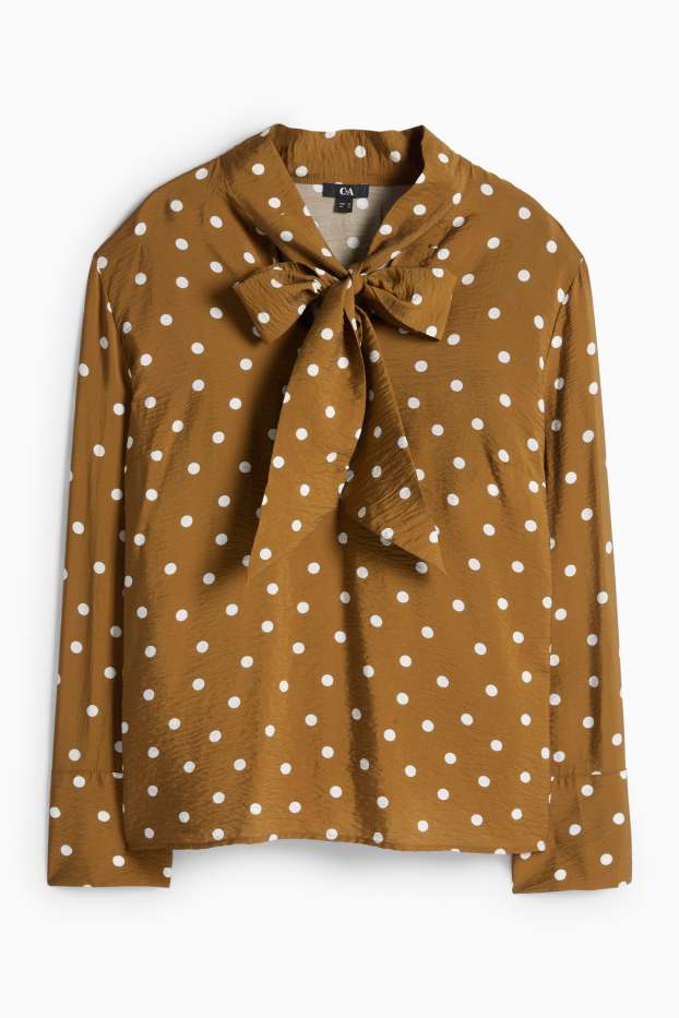 Donna - Blusa - a pois - kaki
