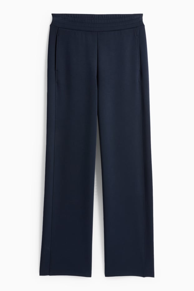 Femei - Pantaloni de trening - albastru închis