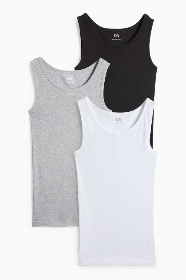 Bambini - Canotte - grigio