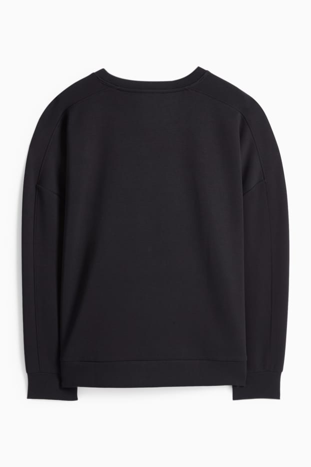 Femei - Bluză de molton - negru