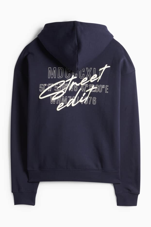 Hommes - Sweat - bleu foncé