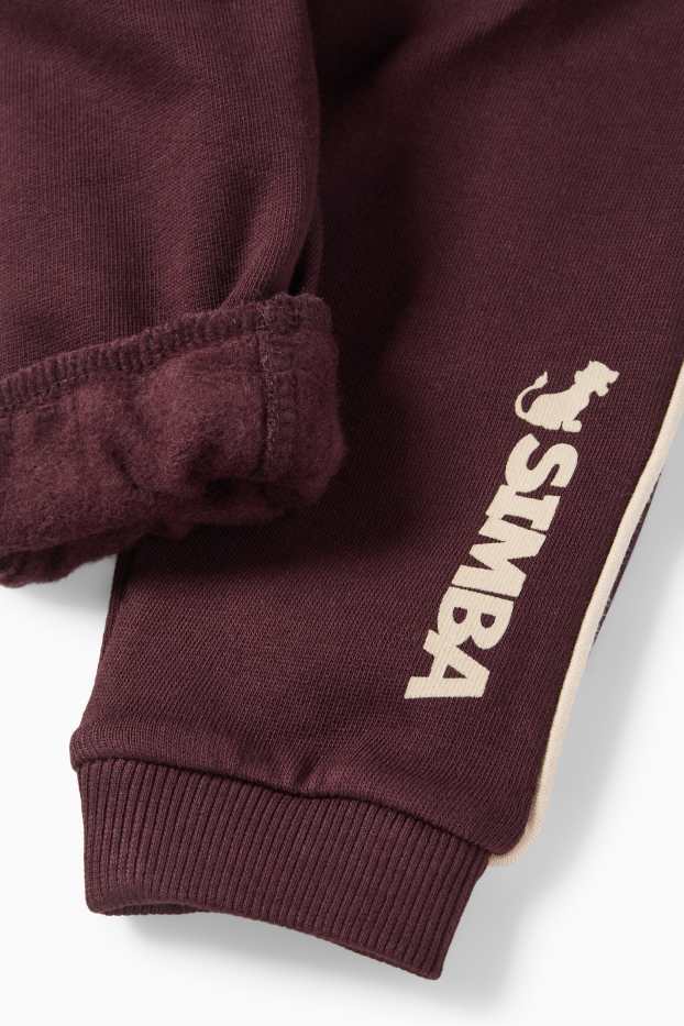 Miminka - chlapci - Lví král - outfit pro miminka - 3dílný - béžová