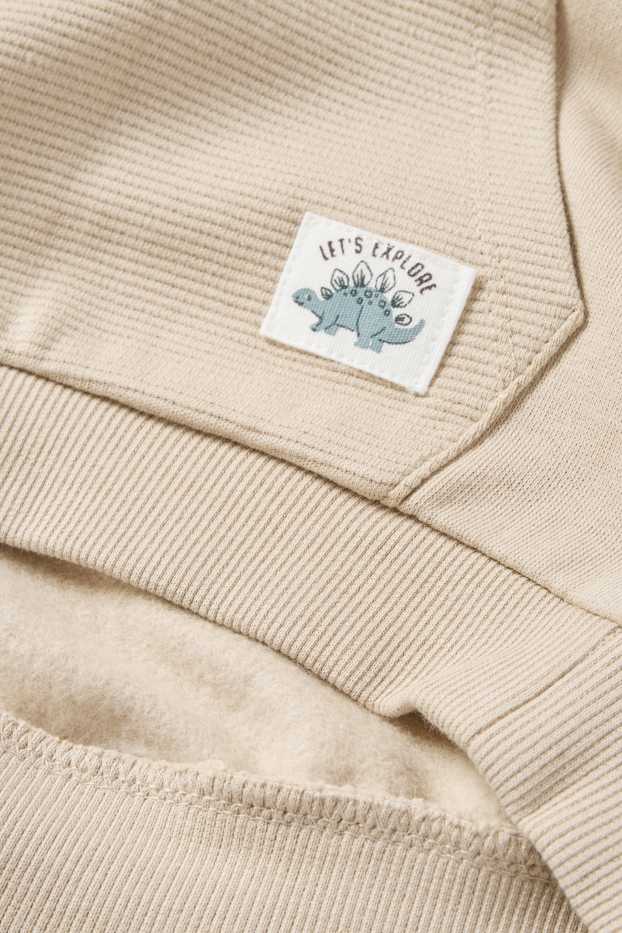 Baby Buben - Dino - Baby-Outfit - 2 teilig - beige / blau