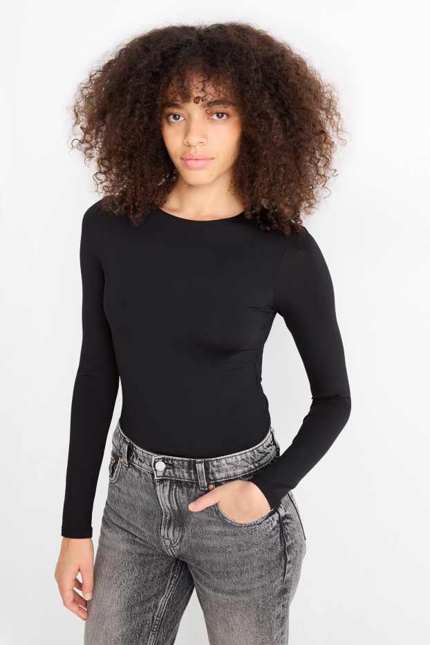 Damen - Body - schwarz