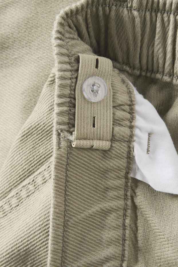 Děti - chlapci - Kalhoty - khaki