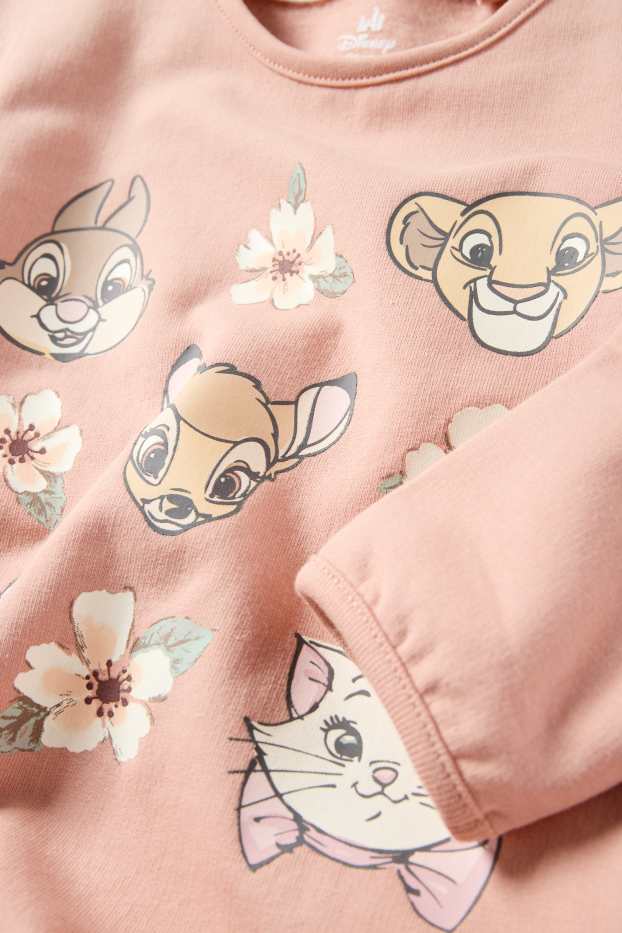 Bébés filles - Disney - sweat bébé - saumon