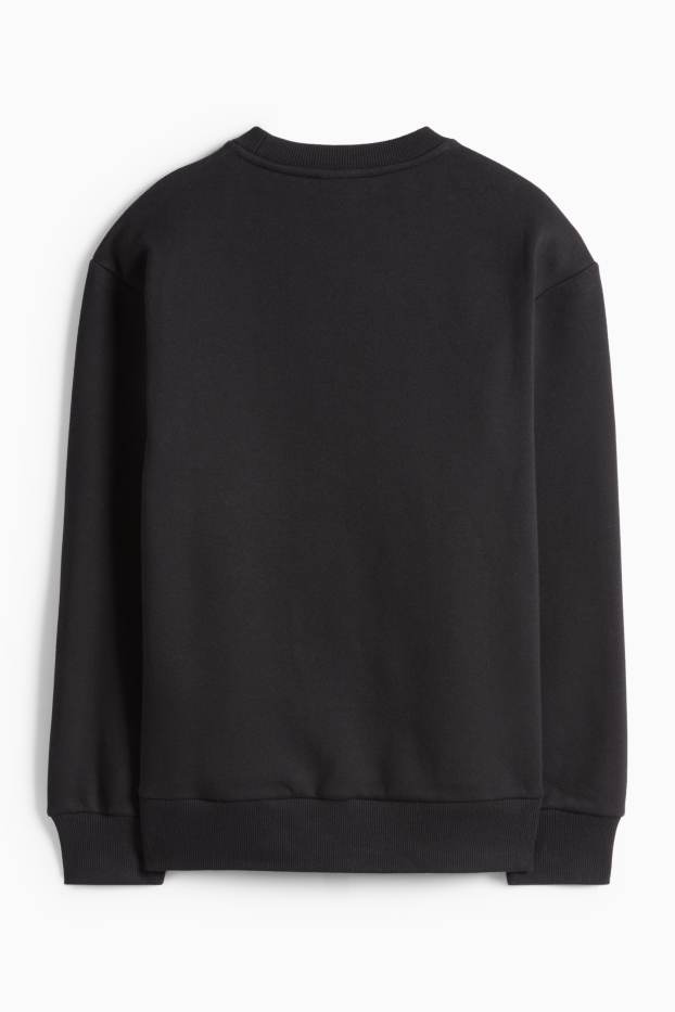 Kinder Jungen - Minecraft - Weihnachts-Sweatshirt - schwarz
