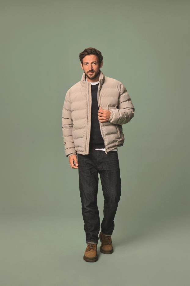 Uomo - Pantaloni termici - regular fit - blu scuro