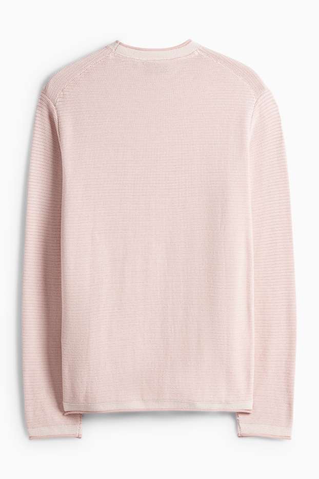 Pánské - Svetr - růžová