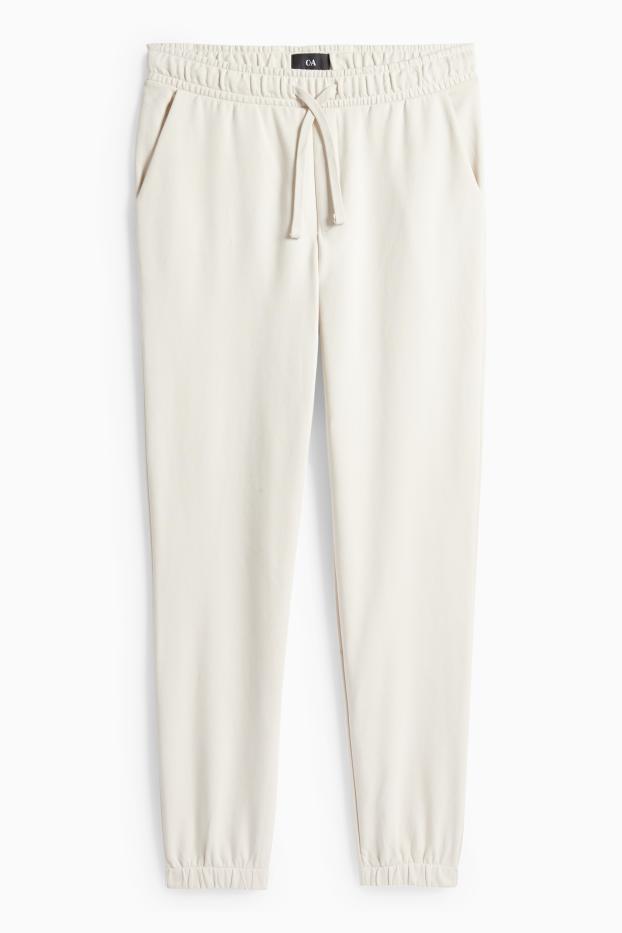 Herren - Jogginghose - cremeweiss