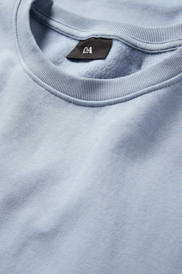 Heren - Sweatshirt - lichtblauw