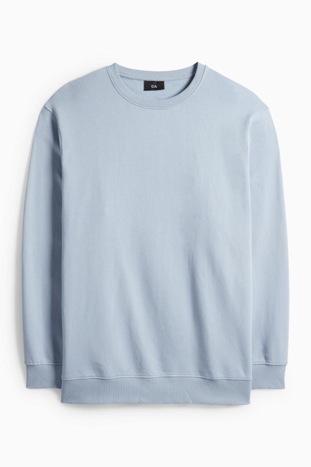 Heren - Sweatshirt - lichtblauw