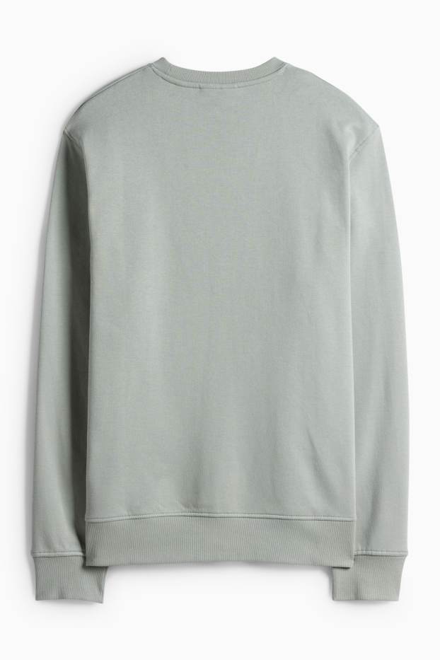 Men - Sweatshirt - turquoise