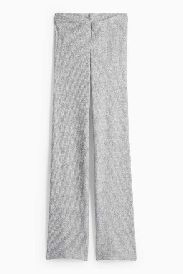 Women - Joggers - light gray-melange