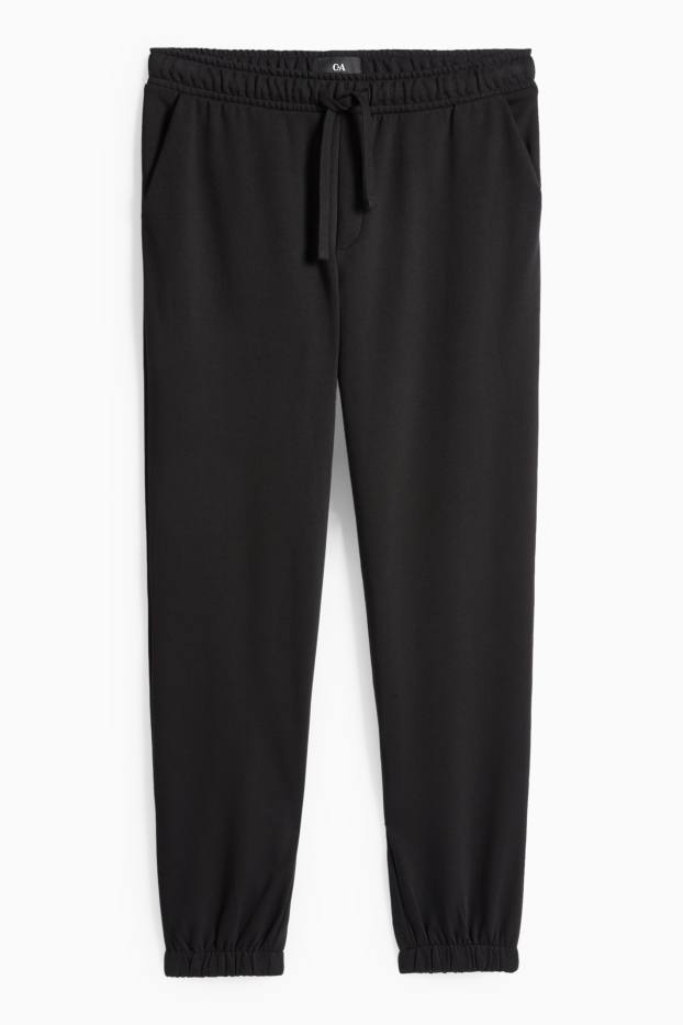 Pánské - Teplákové kalhoty - černá