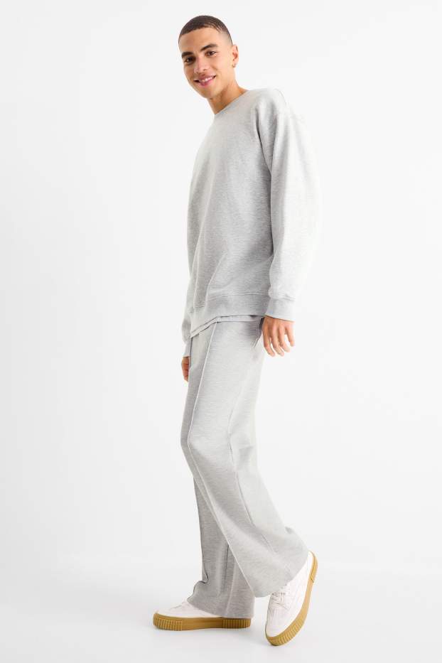 Herren - Jogginghose - hellgrau-melange