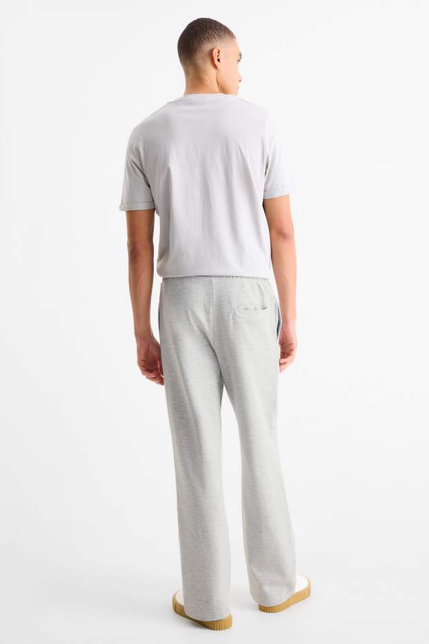 Herren - Jogginghose - hellgrau-melange