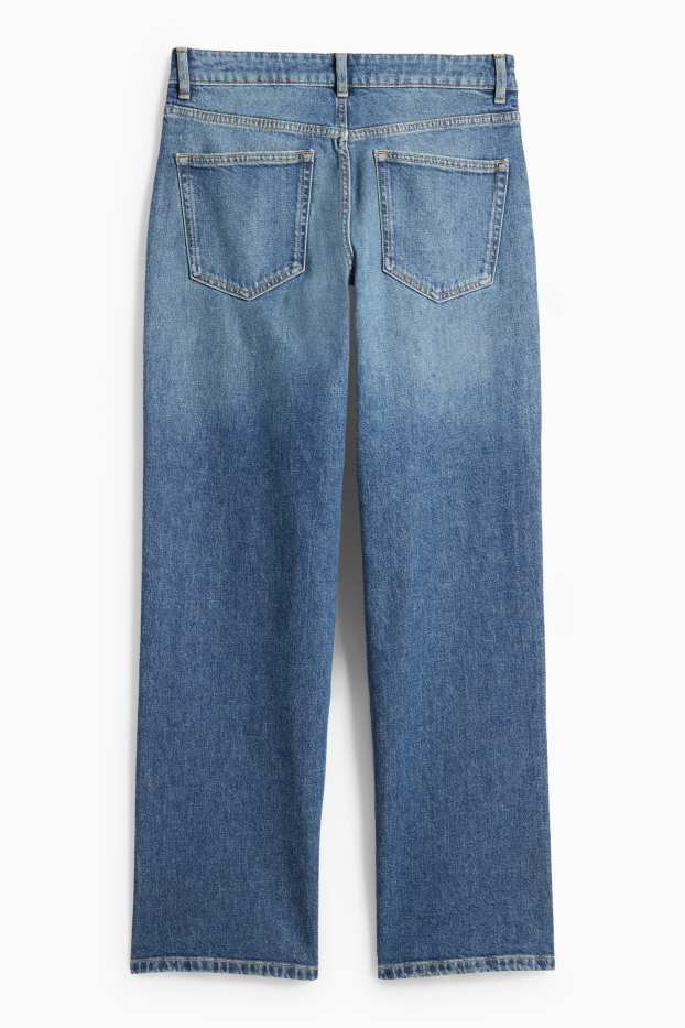 Dámské - Baggy jeans - mid waist - džíny - modré