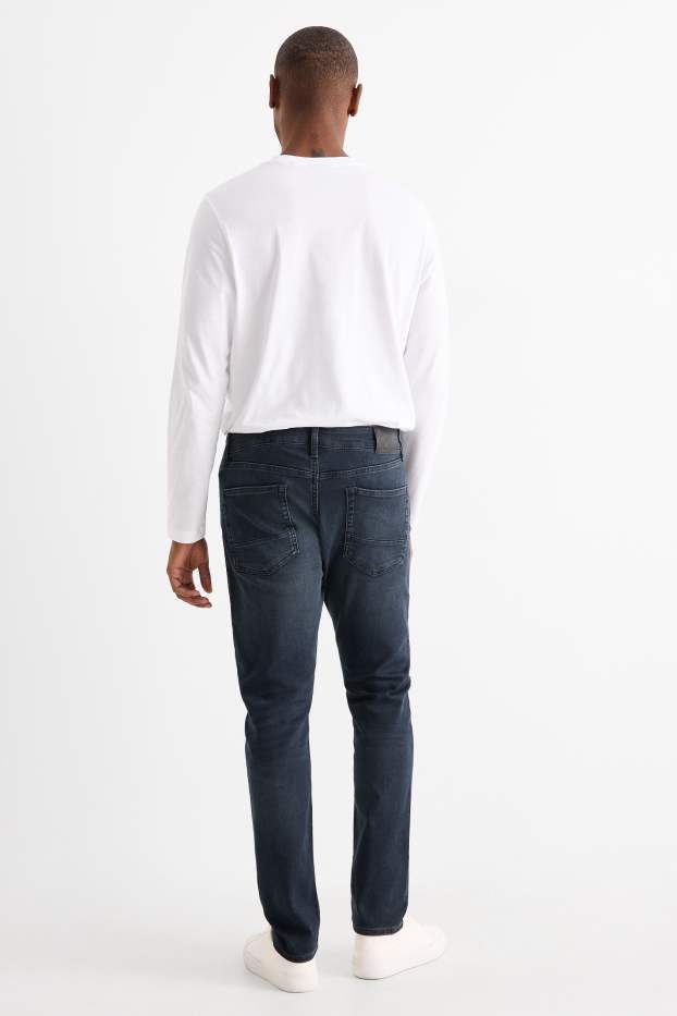 Herren - Slim Tapered Jeans - Flex Jog Denim - LYCRA® - dunkeljeansblau