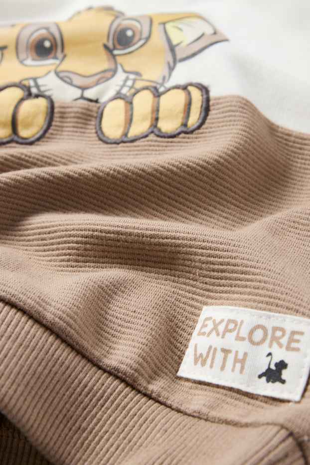 Nadó nen - El rei lleó - dessuadora per a nadó - marró clar