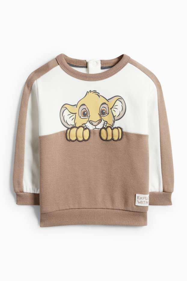 Nadó nen - El rei lleó - dessuadora per a nadó - marró clar