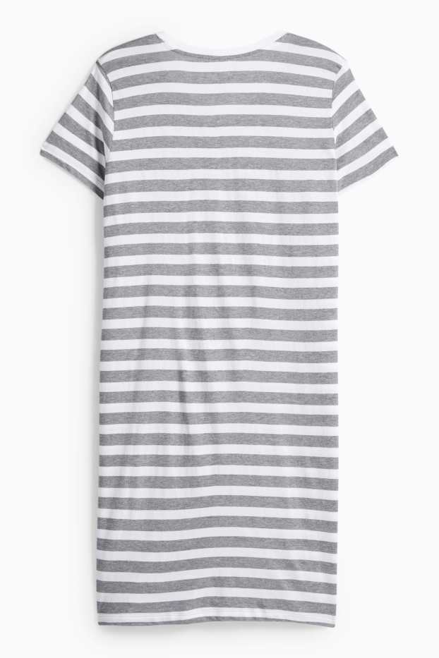 Women - Nightshirt - gray-melange