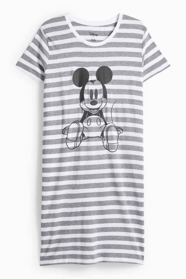 Women - Nightshirt - gray-melange