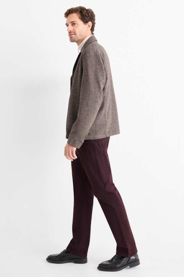 Hommes - Pantalon - regular fit - violet