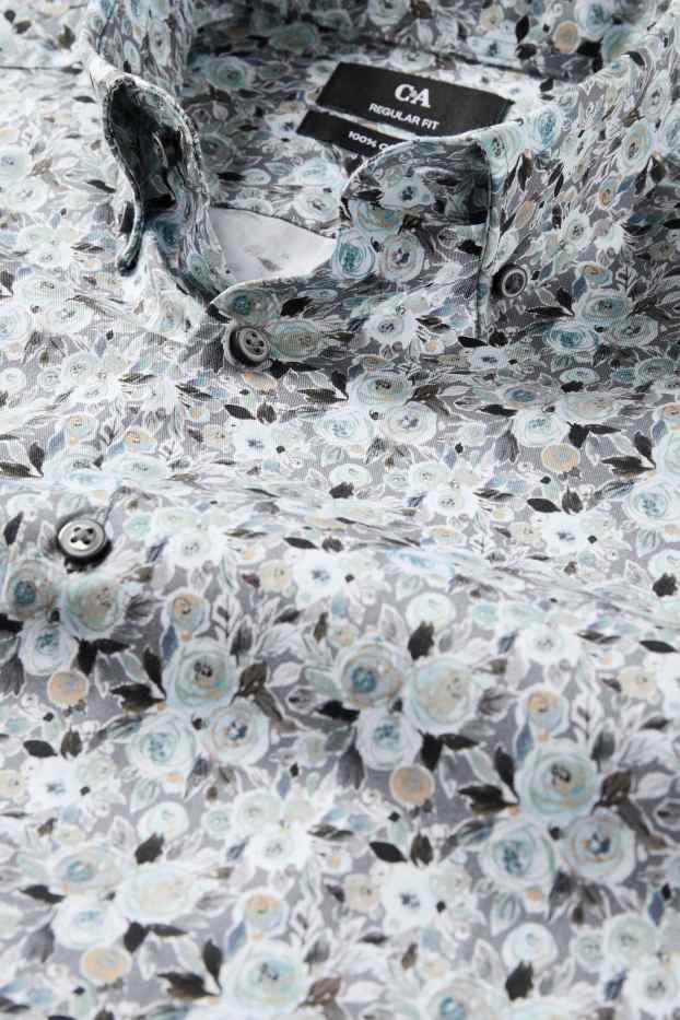 Hommes - Chemise business - gris