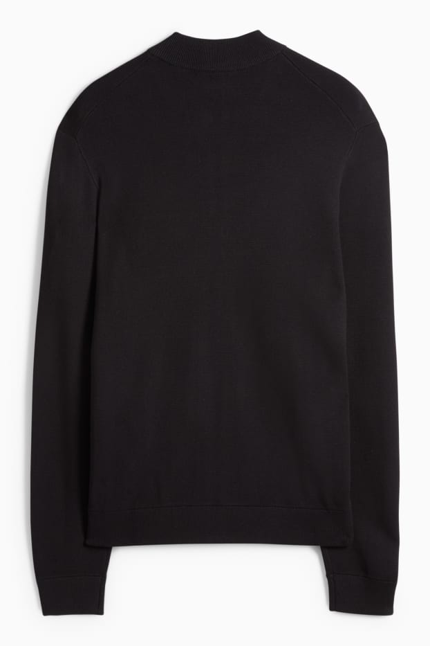 Men - Cardigan - black