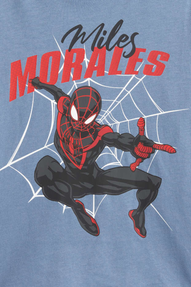 Děti - chlapci - Multipack 3 ks - Spider-Man - tričko s dlouhým rukávem - modrá