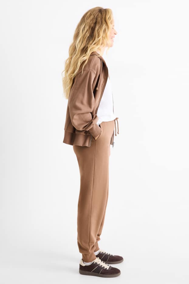 Damen - Jogginghose - braun