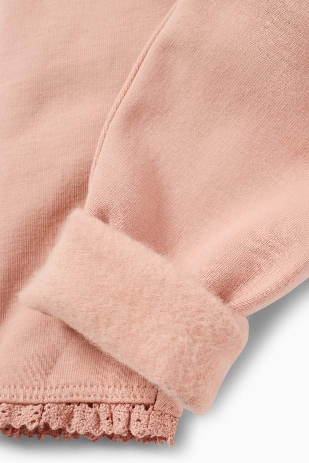 Baby Mädchen - Baby-Thermoleggings - coral