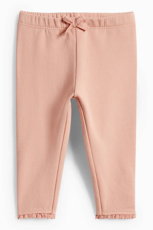 Baby Mädchen - Baby-Thermoleggings - coral