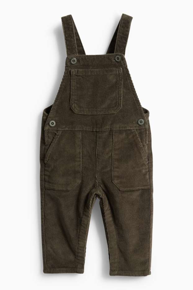 Bébés garçons - Tenue bébé - 2 pièces - vert foncé / blanc