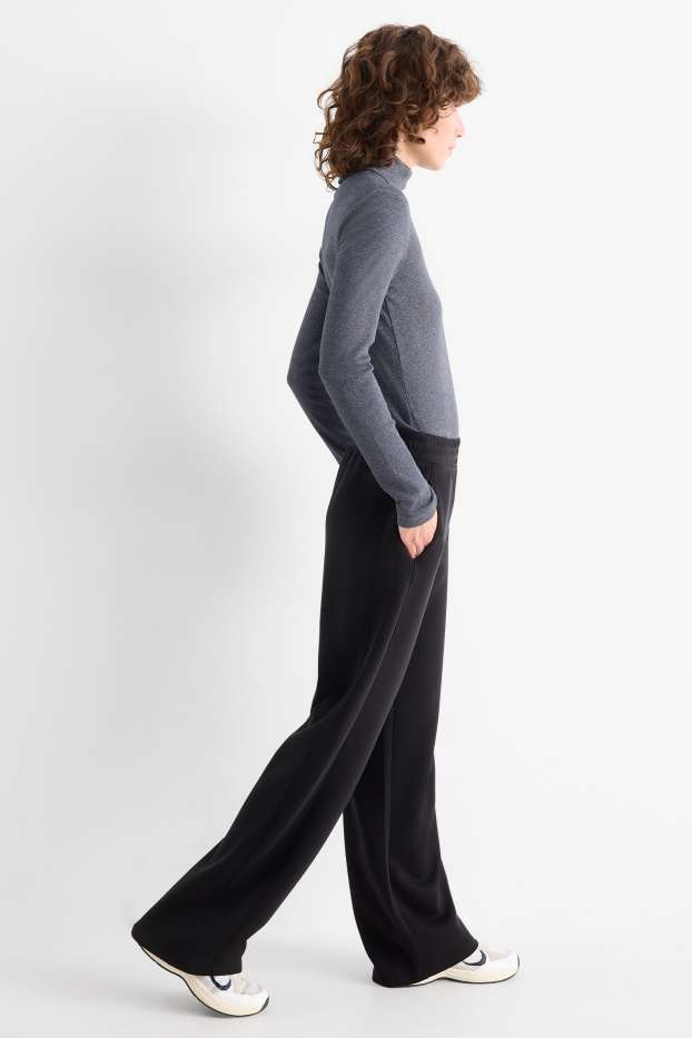 Donna - Pantaloni sportivi - nero