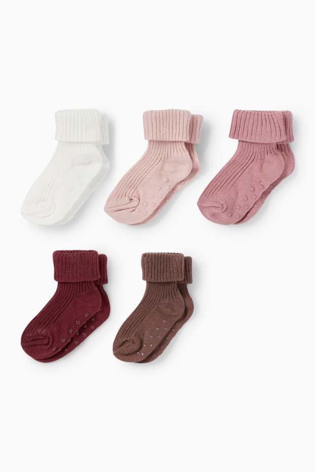 Baby: meisjes - Baby sokken - roze